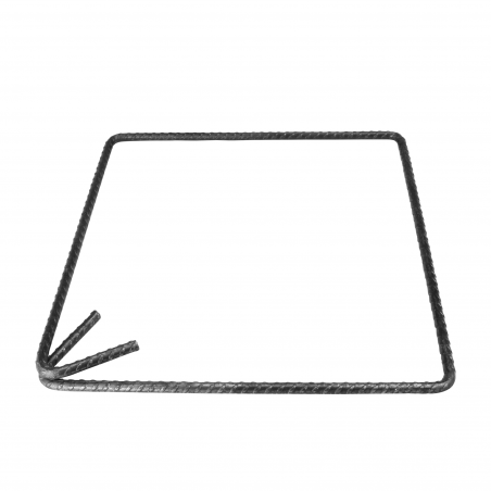 ESTRIBO VARILLA G-70 6.20 mm 15 X 15 cm (Secc. 20 X 20) CORRUGADA